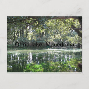 Ohrid Lake, Macedonië Briefkaart