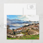 Ohrid, Macedonië Briefkaart (Voorkant / Achterkant)