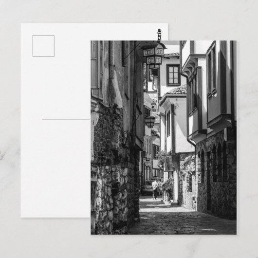 Ohrid, Macedonië Briefkaart (Voorkant / Achterkant)