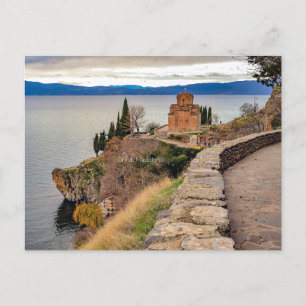 Ohrid, Macedonië landschapsfoto Briefkaart