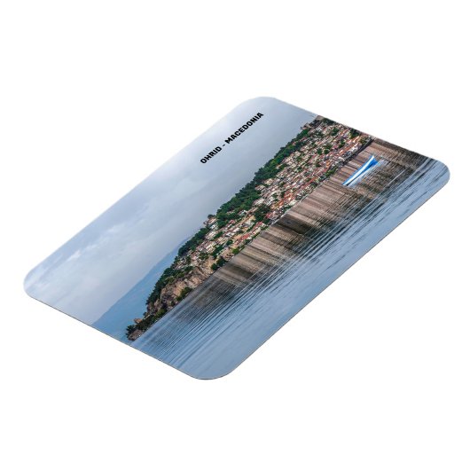 Ohrid - Macedonië Magnet Magneet (Linkerzijde)