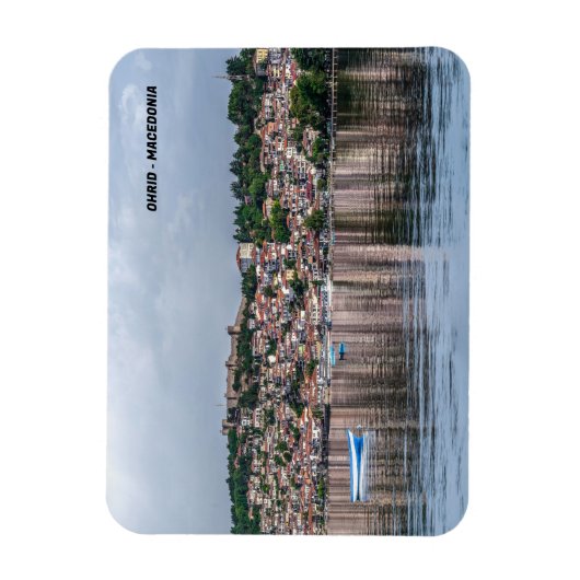 Ohrid - Macedonië Magnet Magneet (Verticaal)