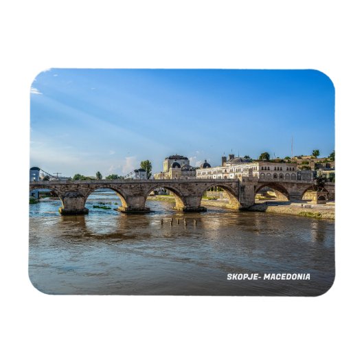 Ohrid - Macedonië Magnet Magneet (Horizontaal)