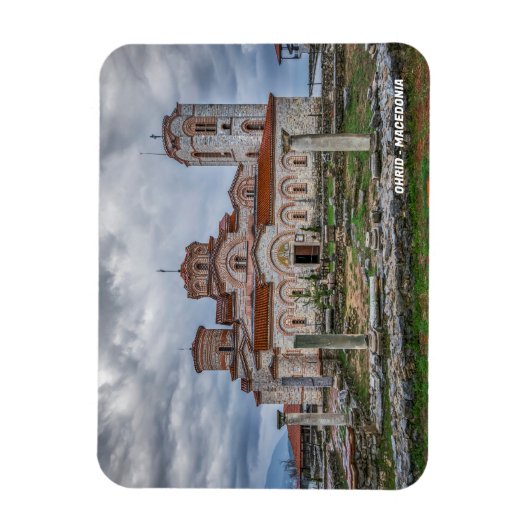 Ohrid - Macedonië Magnet Magneet (Verticaal)