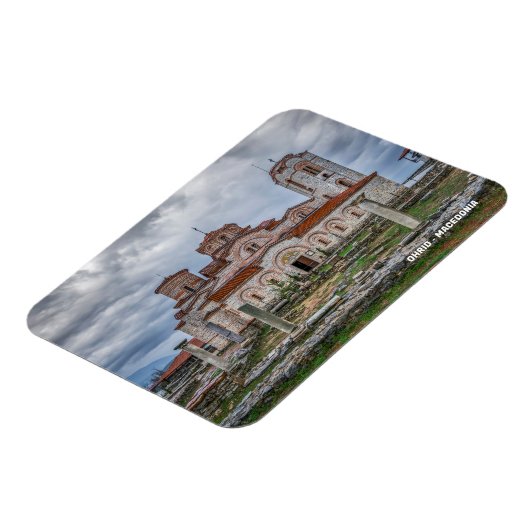 Ohrid - Macedonië Magnet Magneet (Linkerzijde)