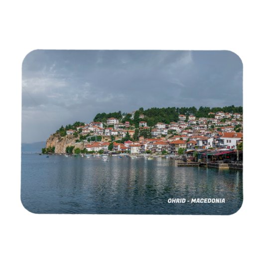 Ohrid - Macedonië Magnet Magneet (Horizontaal)