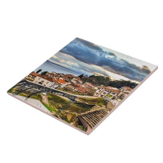 Ohrid, Macedonië Tegeltje (Zijkant)