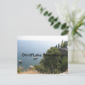 Ohrid-meer, Macedonië Briefkaart (Staand voorkant)