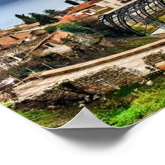 Ohrid, N. Macedonië Poster (Hoek)