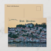 Ohrid Noord-Macedonië Briefkaart (Voorkant / Achterkant)