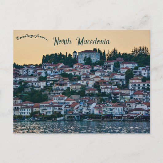 Ohrid Noord-Macedonië Briefkaart (Voorkant)
