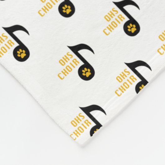 OHSChoir Note Fleece Blanket (Hoek)