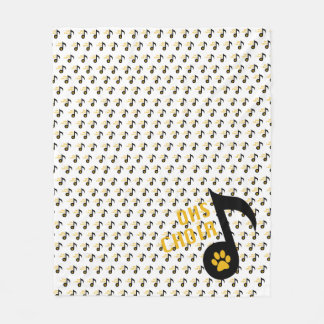 OHSChoir Note Fleece Blanket Deken