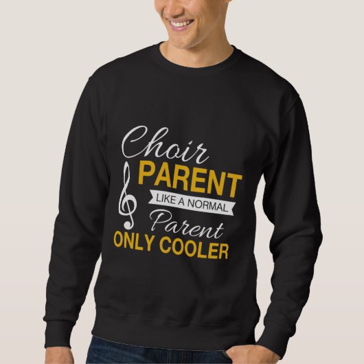 OHSChoir Ouder Mannen Donkere Sweatshirt (Voorkant)