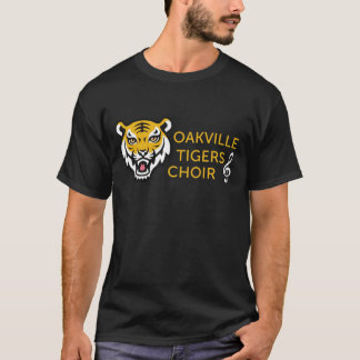 OHSChoir Tiger Mannen donker T-shirt