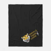 OHSChoir Tigers Dark Fleece Blanket (Voorkant)