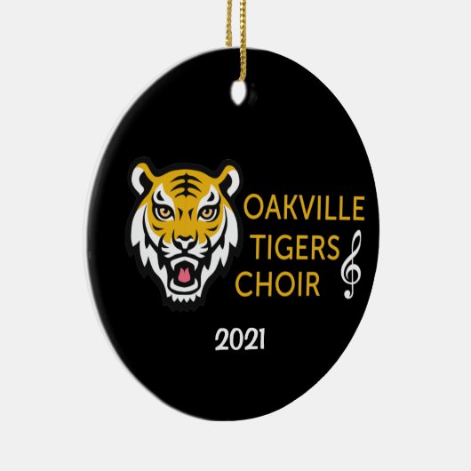 OHSChoir Tigers Dark Ornament (Rechts)