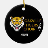 OHSChoir Tigers Dark Ornament (Voorkant)