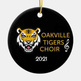 OHSChoir Tigers Dark Ornament