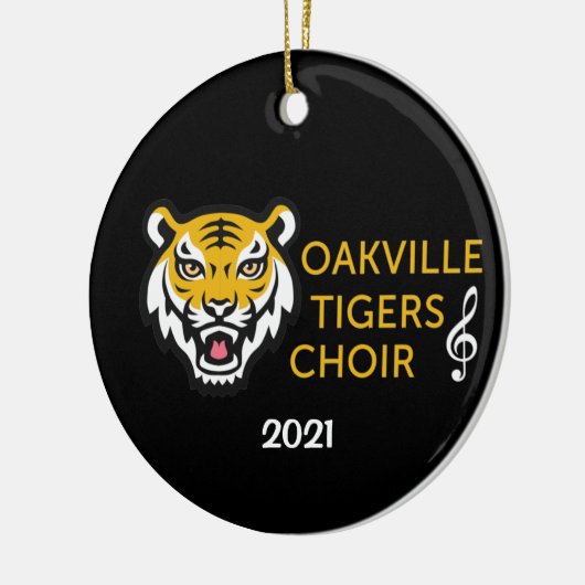 OHSChoir Tigers Dark Ornament (Links)