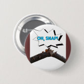 ohsnap ronde button 5,7 cm (Voorkant /achterkant)
