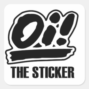 Oi! De sticker