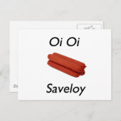 Oi Oi Saveloy Briefkaart (Voorkant / Achterkant)