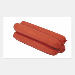 Oi Oi Saveloy Rechthoekige Sticker