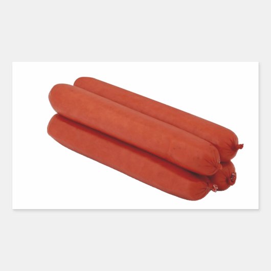 Oi Oi Saveloy Rechthoekige Sticker (Voorkant)