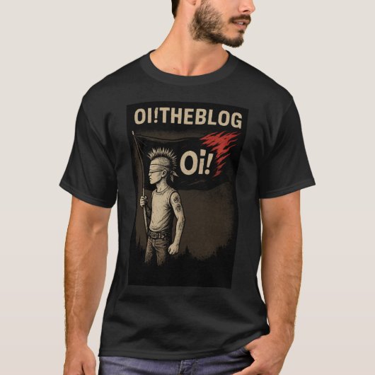 Oi Oi The Blog design 4 T-shirt (Voorkant)