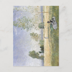 Oi op canvas, galerij van 57 x 80 cm: Alte Nationa Briefkaart