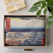 Ōi River tussen de provincies Suruga en Tōtōmi Tissuepapier (Geschenk)