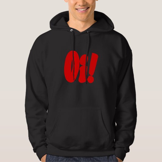 Oi! Streetpunk Hoodie (Voorkant)