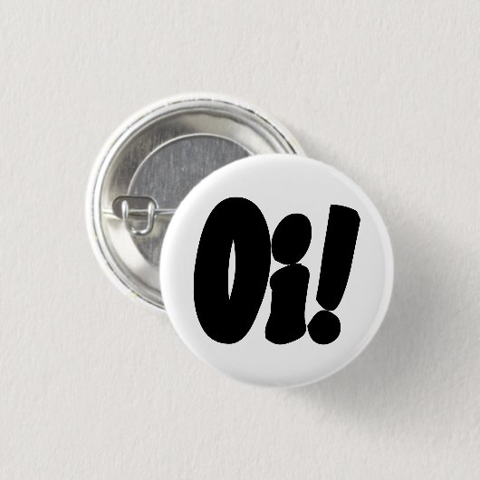 Oi! Streetpunk Ronde Button 3,2 Cm (Voorkant /achterkant)