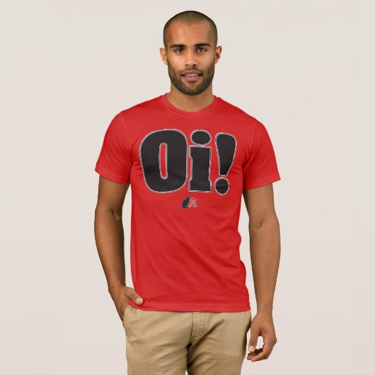 Oi! T-shirt (Voorkant volledig)