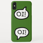 OI! Taalgroet in het Portugees Case-Mate iPhone Case (Achterkant)