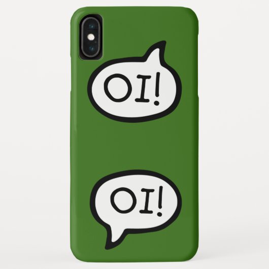 OI! Taalgroet in het Portugees Case-Mate iPhone Case (Achterkant)