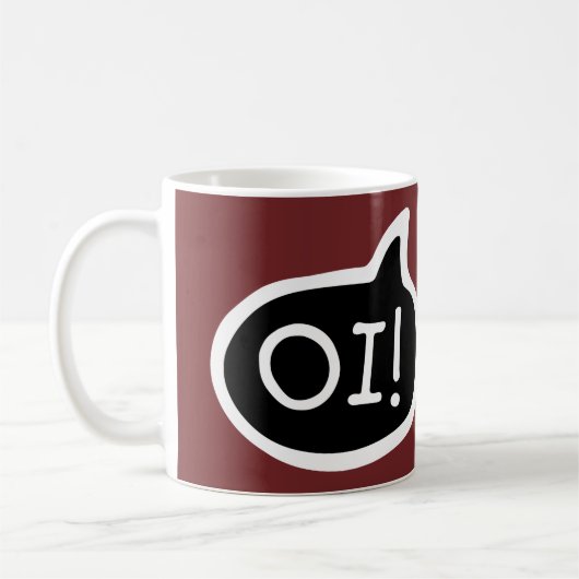 OI! Taalgroet in het Portugees Koffiemok (Links)