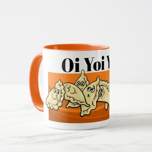 Oi Yoi Yoi Perogies Pierogis Mok (Voorkant links)