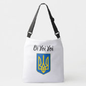Oi Yoi Yoi Ukraine Tryzub Canvas tas (Voorkant)