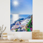 oia-417822 oia-417822 oia santorini zomer griekenl poster (Keuken)