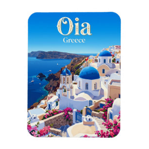 Oia-dorp Griekenland Magneet