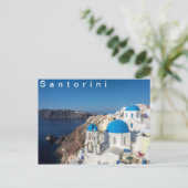 Oia, dorp in Santorini Briefkaart (Staand voorkant)
