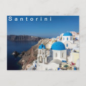 Oia, dorp in Santorini Briefkaart (Voorkant)