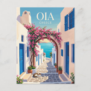 Oia Griekenland Briefkaart