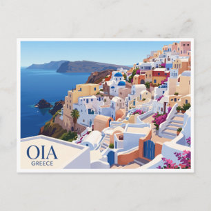 Oia Griekenland Briefkaart