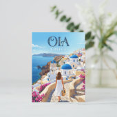 OIA GRIEKENLAND BRIEFKAART (Staand voorkant)