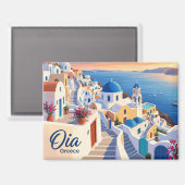 Oia Griekenland Magneet (Voorkant / Achterkant)