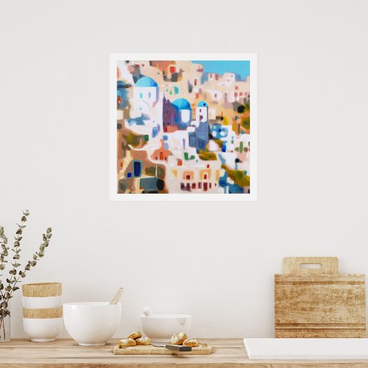 Oia Poster (Keuken)