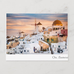 Oia Santorini Briefkaart